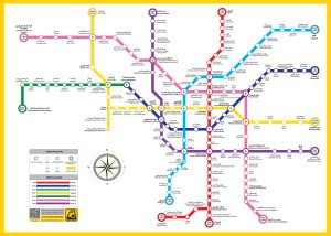 نقشه مترو تهران 1403