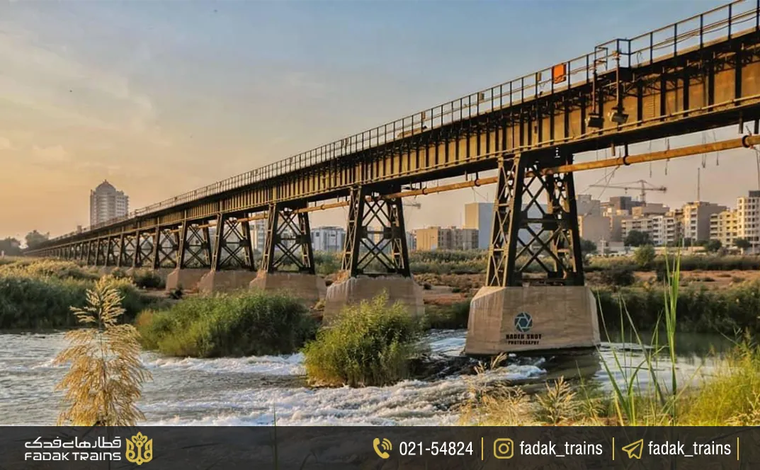 پل سیاه، از مهم‌ترین نمادهای شهر اهواز