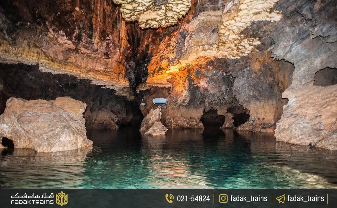غار دانیال متل قو، دومین غار بزرگ آبی ایران